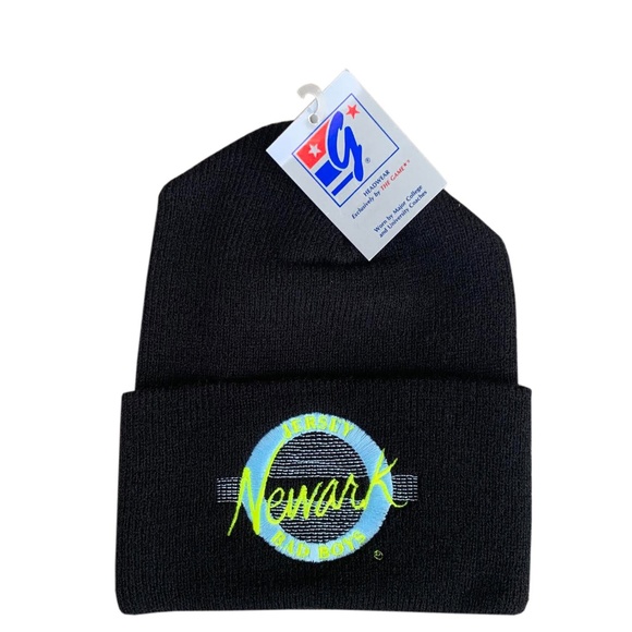 Vintage The Game Newark New Jersey Bad Boys Beanie NWT - Picture 1 of 2